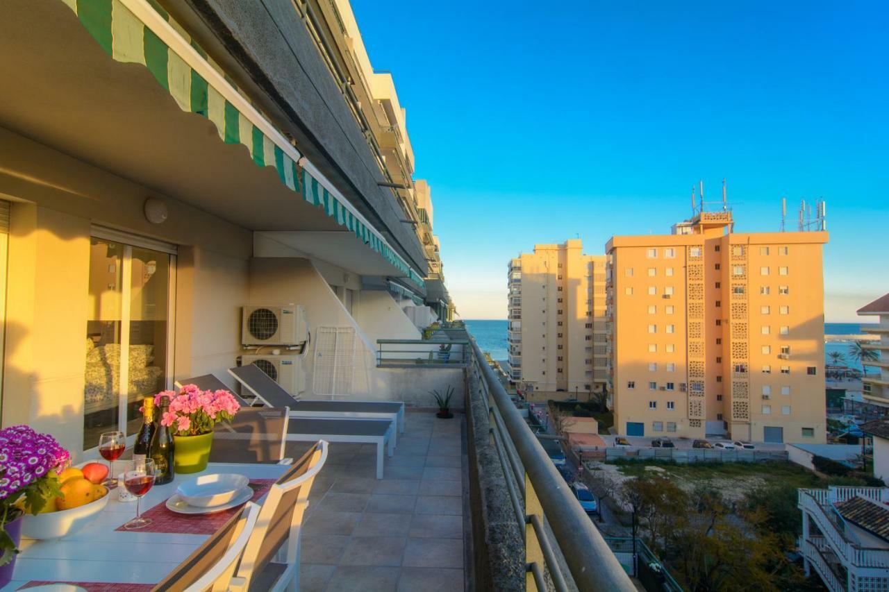 River Playa Beachfront Apartment, Large Terrace Fuengirola Esterno foto